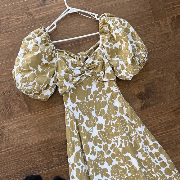 English Factory floral sweetheart cutout maxi dress - Picture 5 of 8